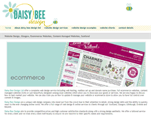 Tablet Screenshot of daisybeedesign.co.uk